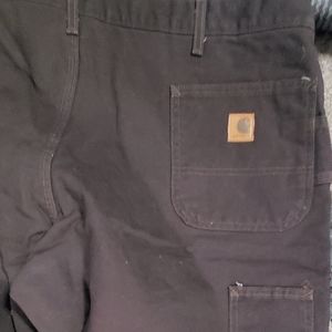 Carhartt 44x30 insulated pants. Side zip.